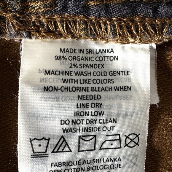 PRANA Womens Nikit Walnut Brown Jacket Size S Snap Front Organic Cotton - Picture 12 of 12